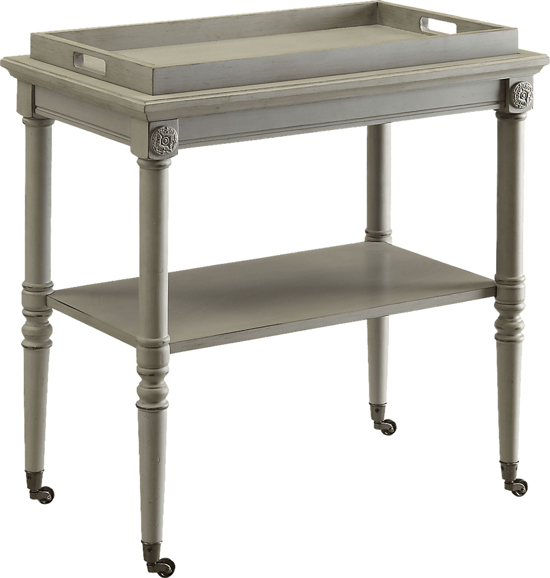 Mendel Gray Accent Table - Image 1