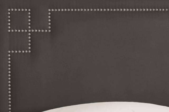 Mendon Bluff Charcoal King Headboard - Thumbnail - Image 2