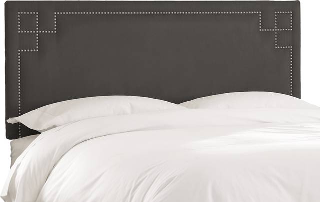 Mendon Bluff Charcoal King Headboard - Thumbnail - Image 1