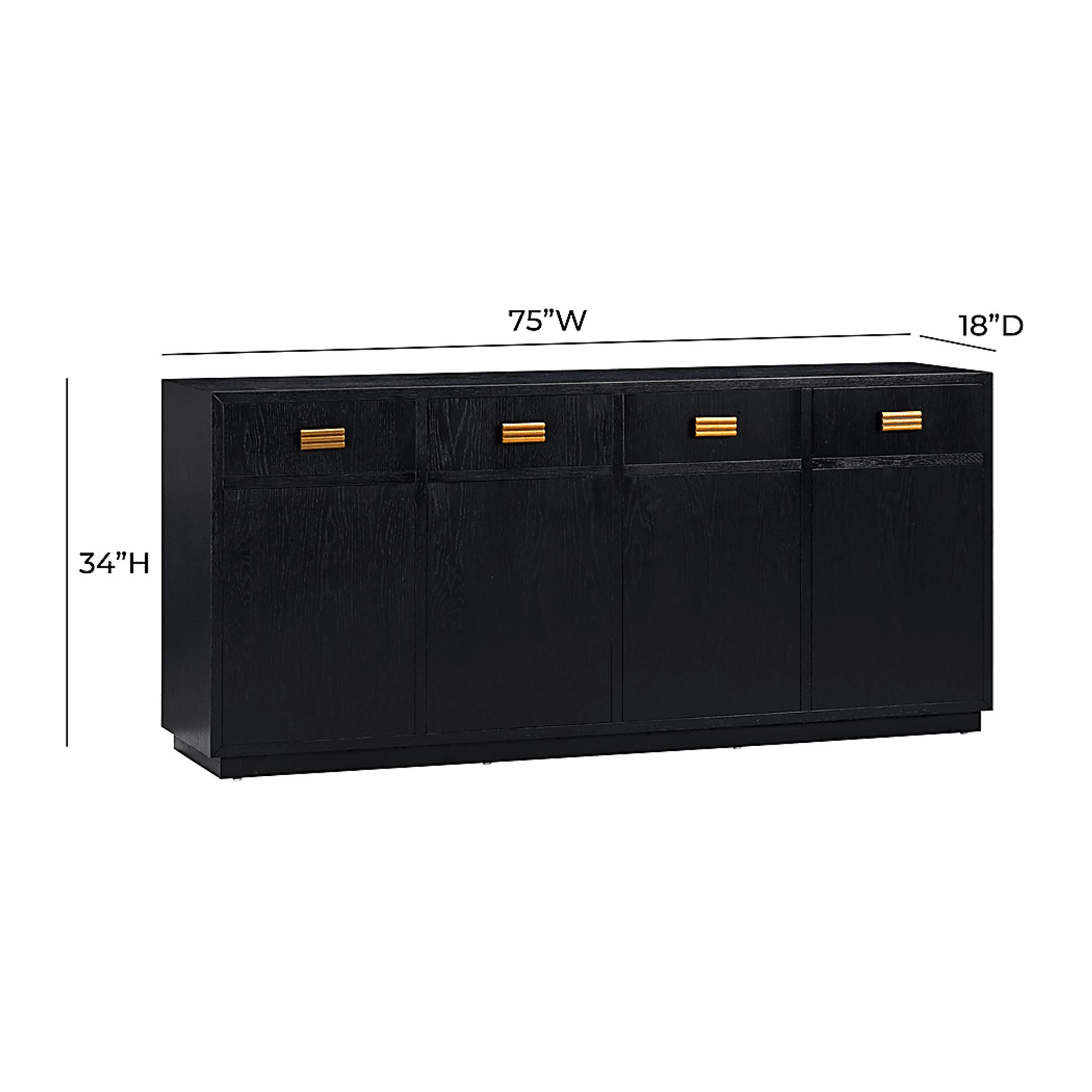 Mendum Black Buffet - Image 5