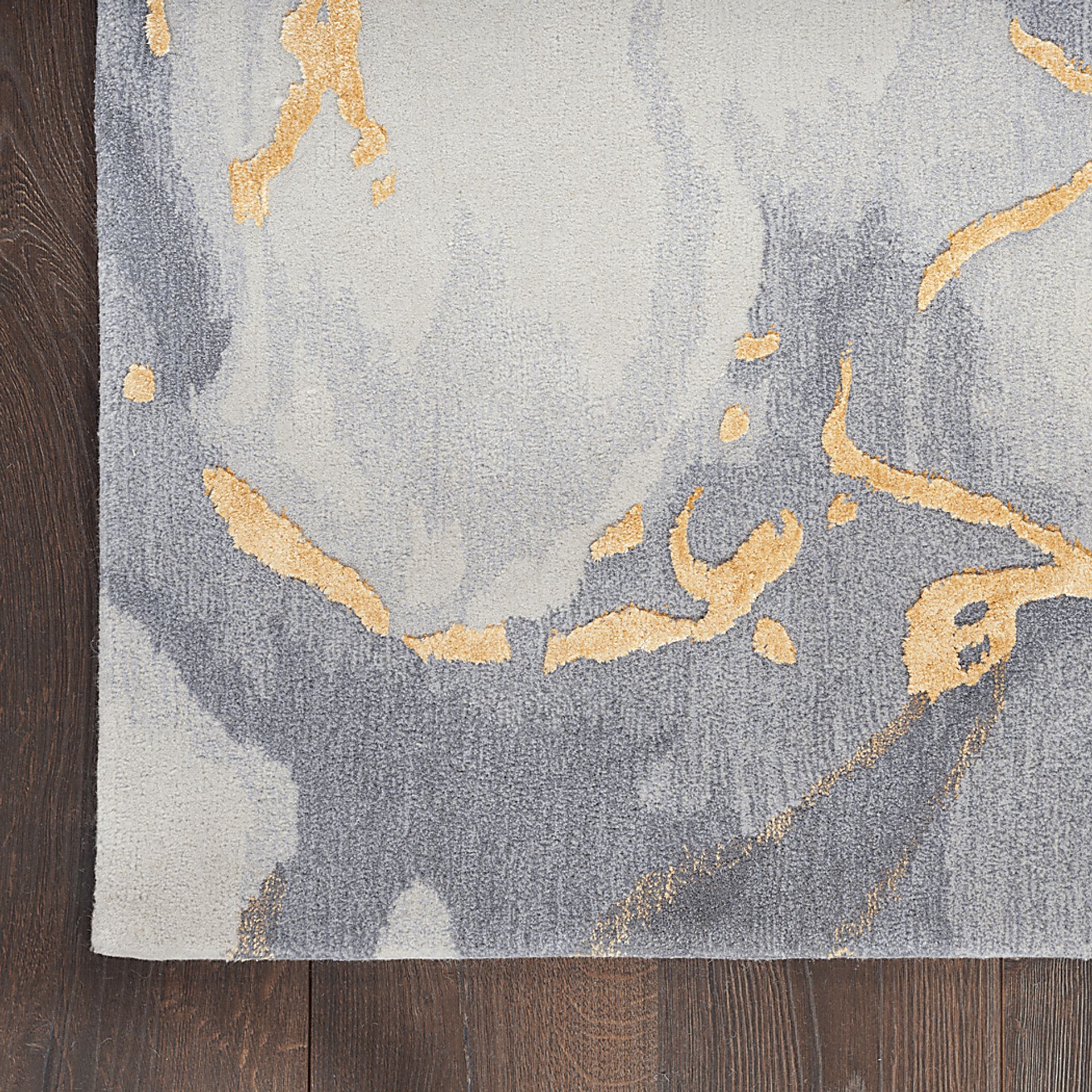 Meniog Gray/Gold 7'9 x 9'9 Rug - Image 3