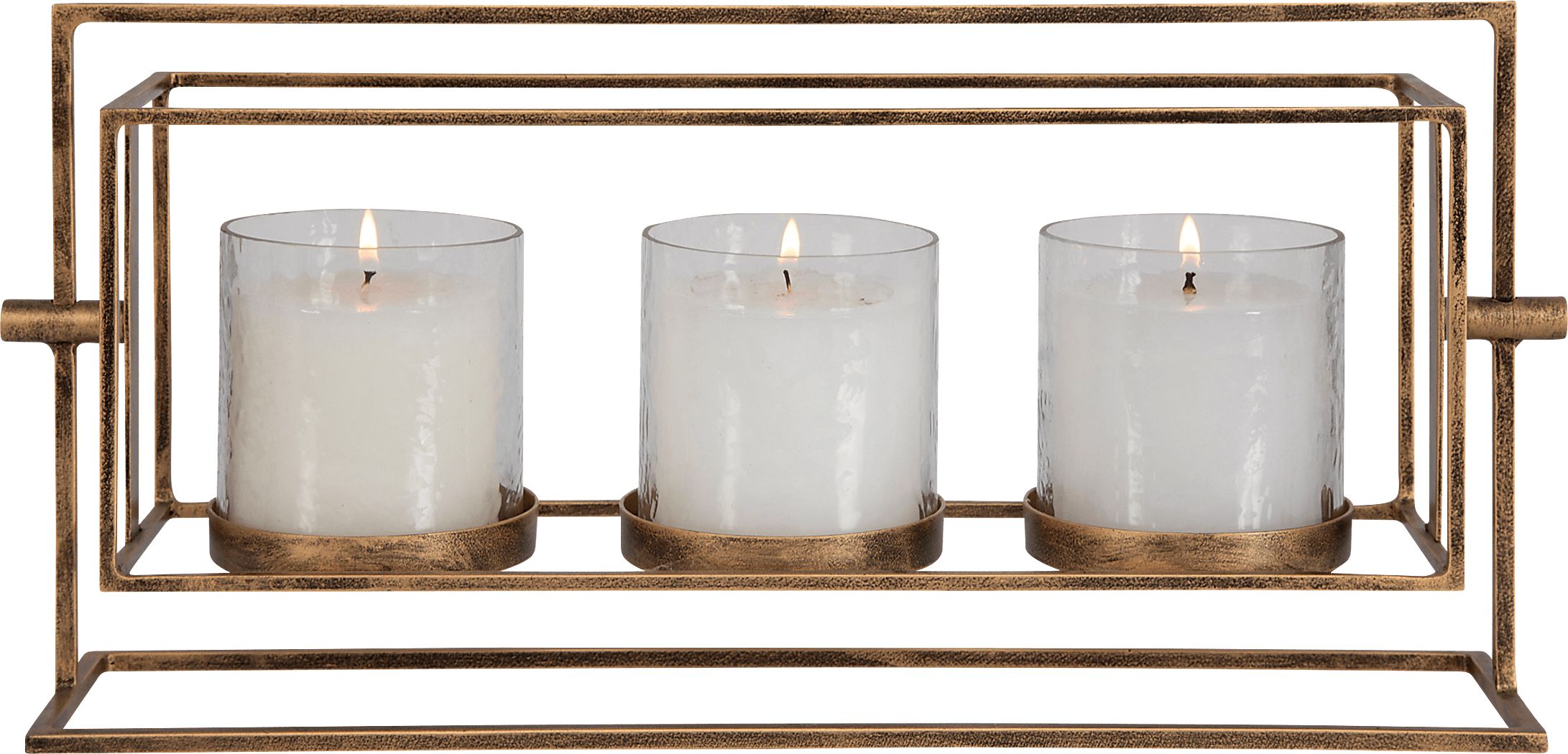 Menix Gold Candle Holder