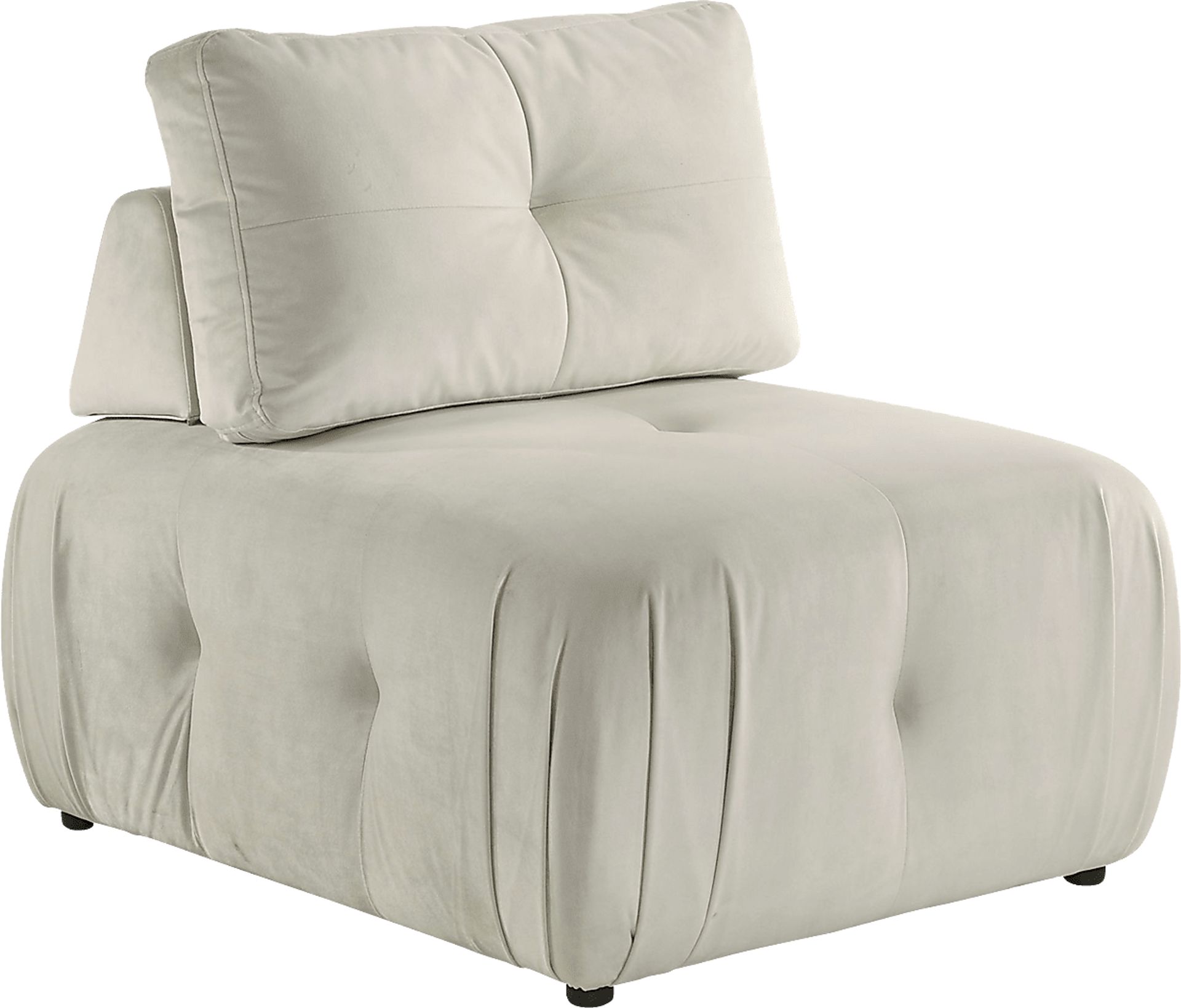 Menna Cream Accent Chair - Image 1