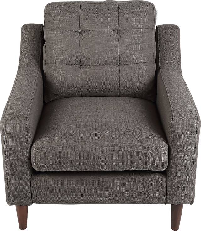 Menning Gray Accent Chair - Thumbnail - Image 3