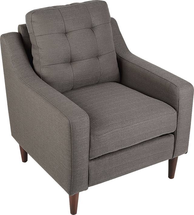 Menning Gray Accent Chair - Thumbnail - Image 1