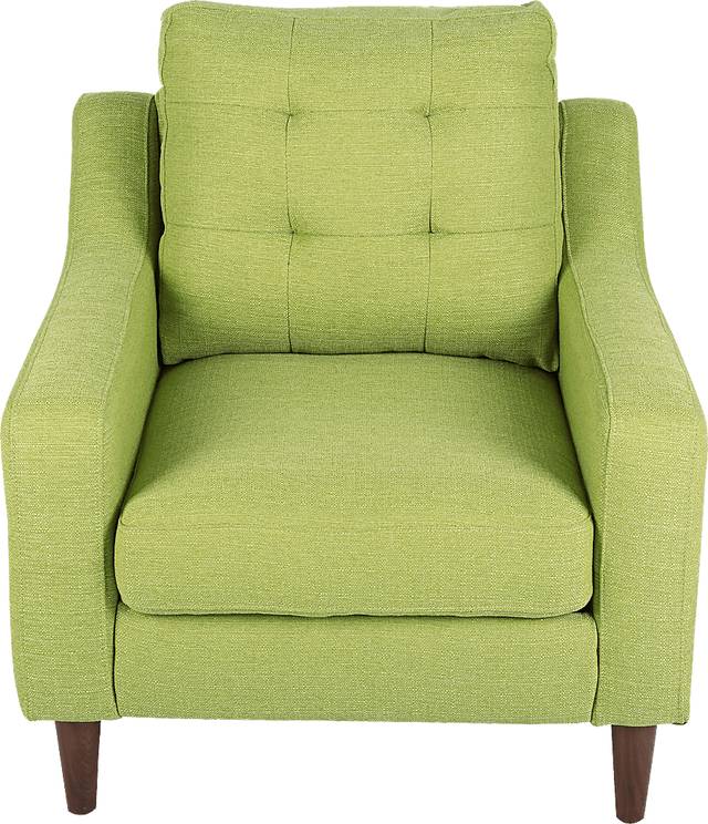 Menning Green Accent Chair - Thumbnail - Image 3