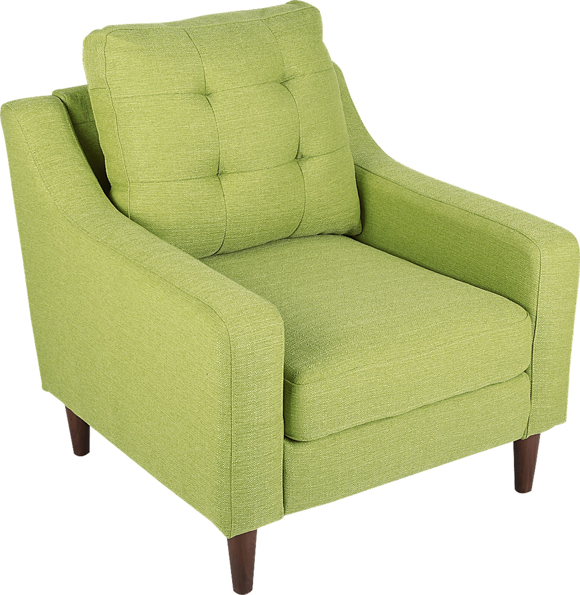 Menning Green Accent Chair - Image 1