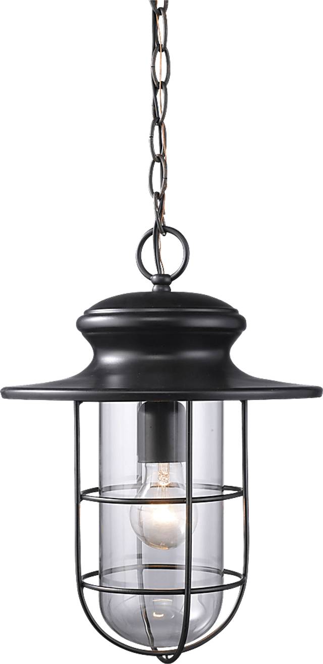 Menola Black Outdoor Chandelier - Thumbnail - Image 1