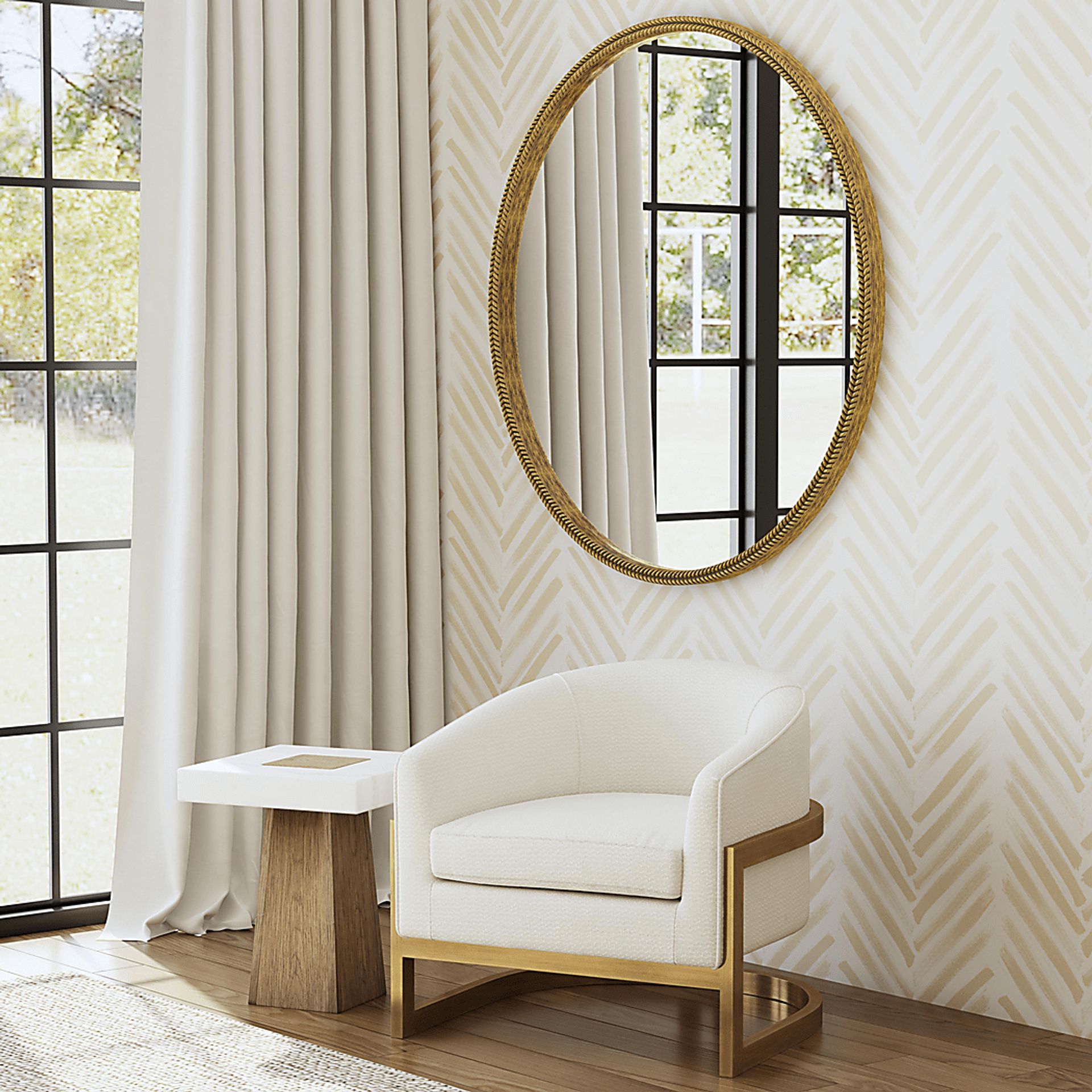 Menomet Brown Accent Table - Image 3