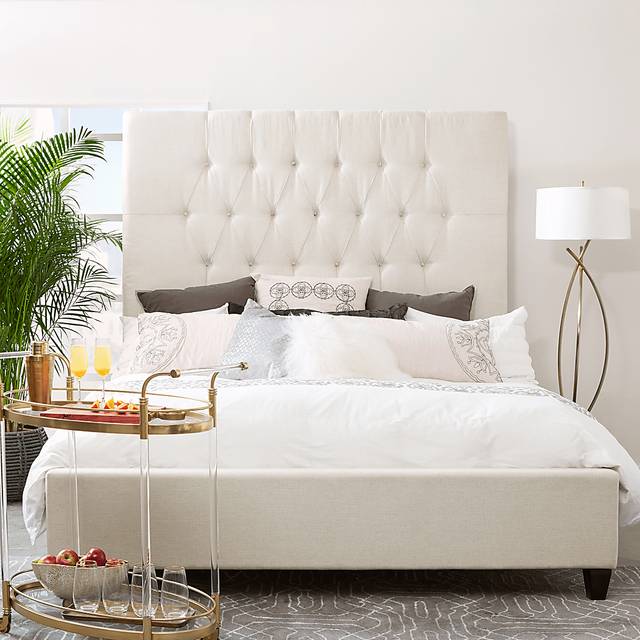 Mensano Beige King Bed - Thumbnail - Image 8