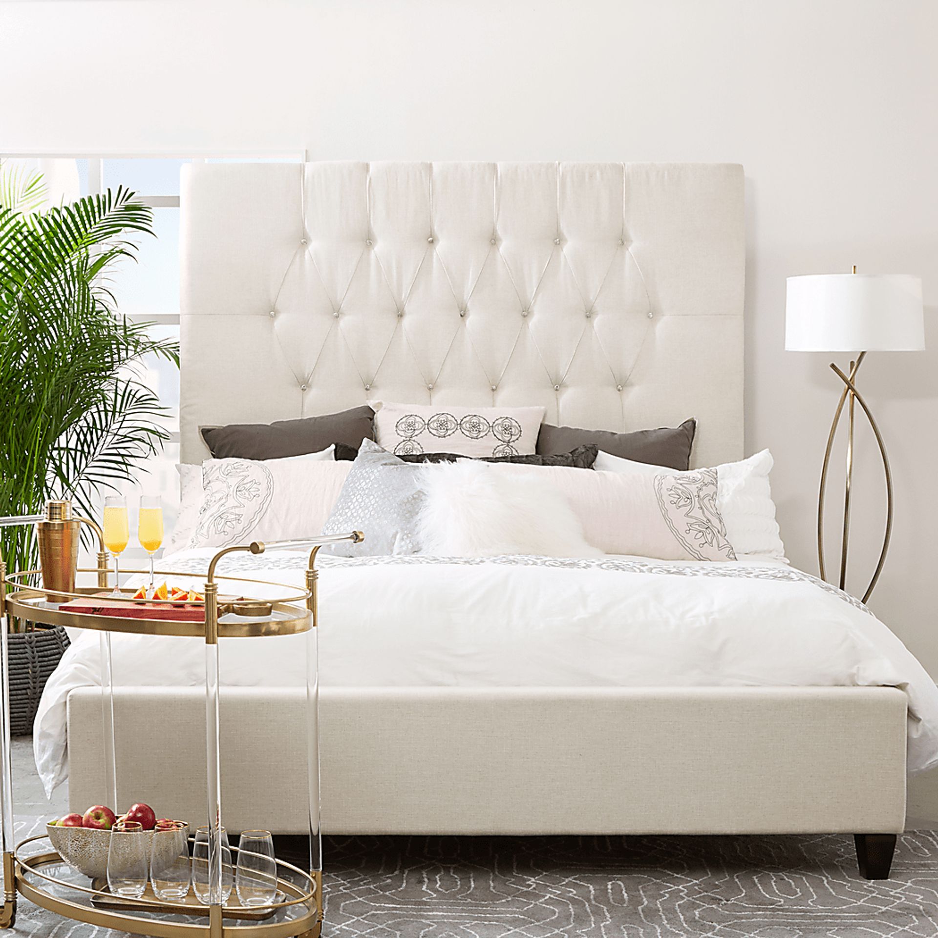 Mensano Beige King Bed - Image 8