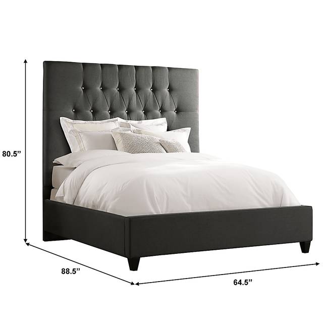 Mensano Beige King Bed - Thumbnail - Image 9