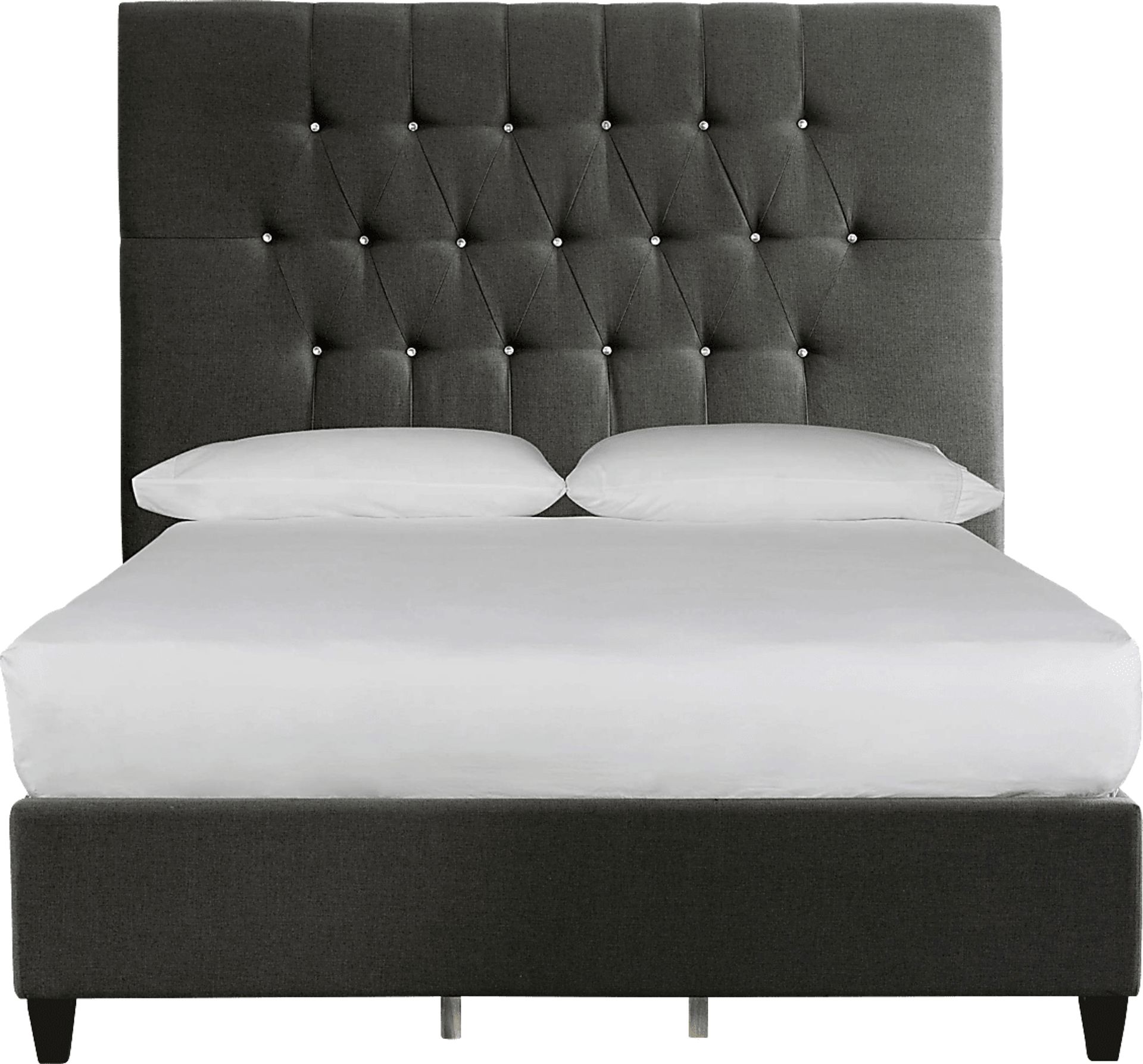 Mensano Charcoal Queen Bed - Image 1