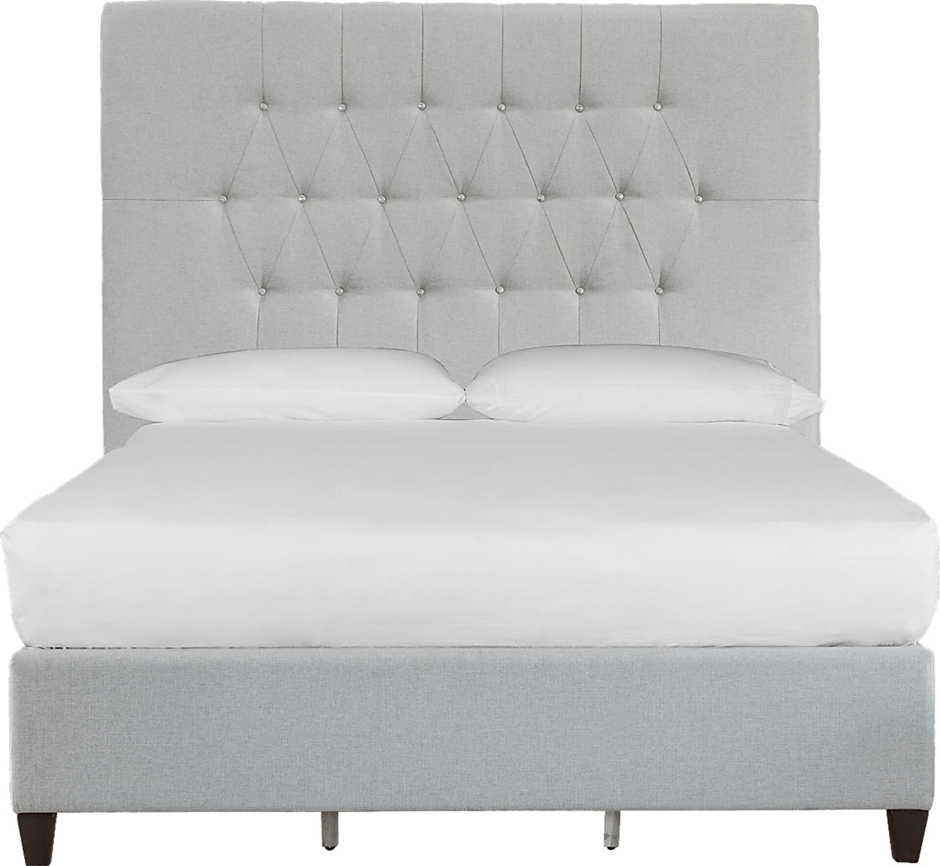 Mensano Gray Queen Bed - Image 1