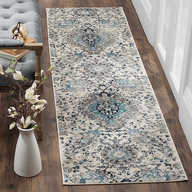 Mentmore Trace Light Gray 2'3 x 8' Runner Rug - Thumbnail - Image 2
