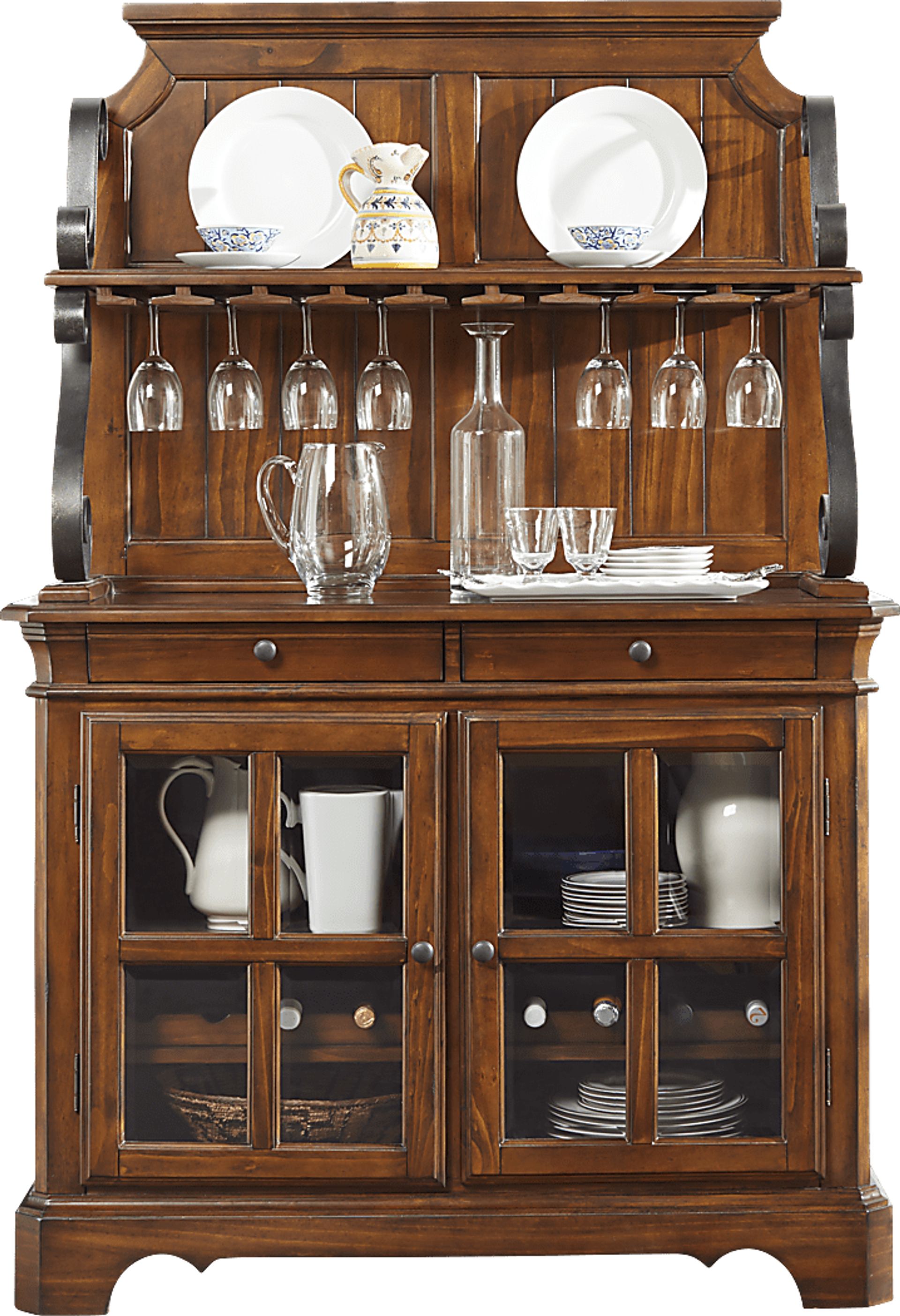 Menton Terrace 2 Pc Baker's Rack - Image 1