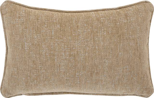 Mentor Wren Mocha Indoor/Outdoor Kidney Pillow - Thumbnail - Image 1