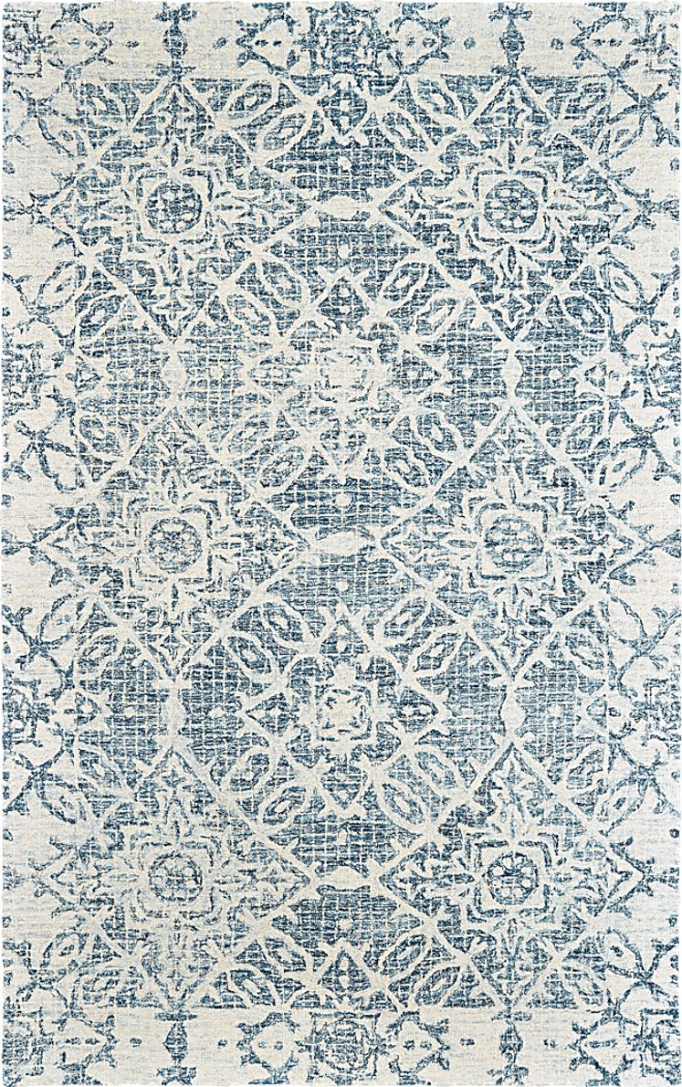 Meora Blue 5' x 8' Rug