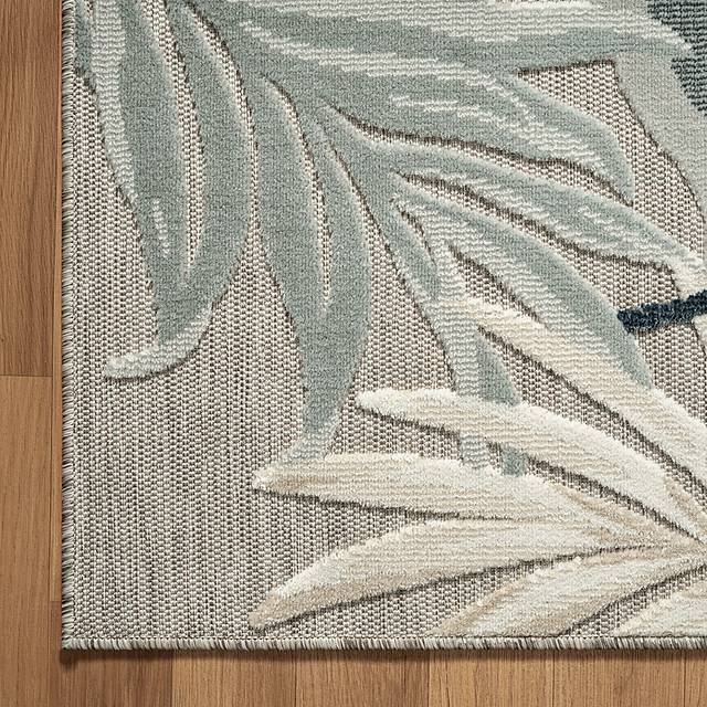 Mepini Cream 7'9 x 9'9 Indoor/Outdoor Rug - Thumbnail - Image 4
