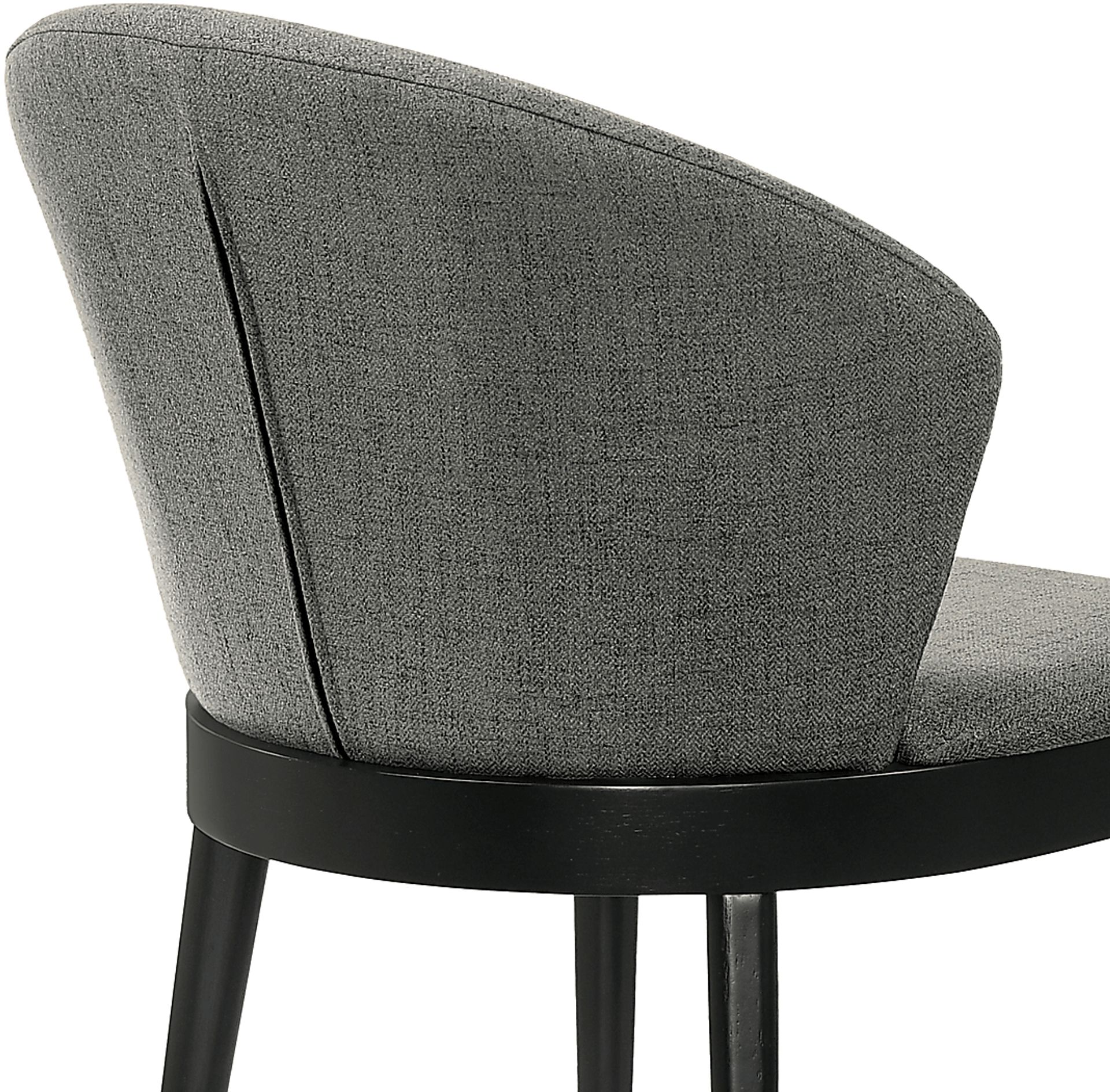 Meralyn II Charcoal Dining Chair, Set of 2 - Image 6