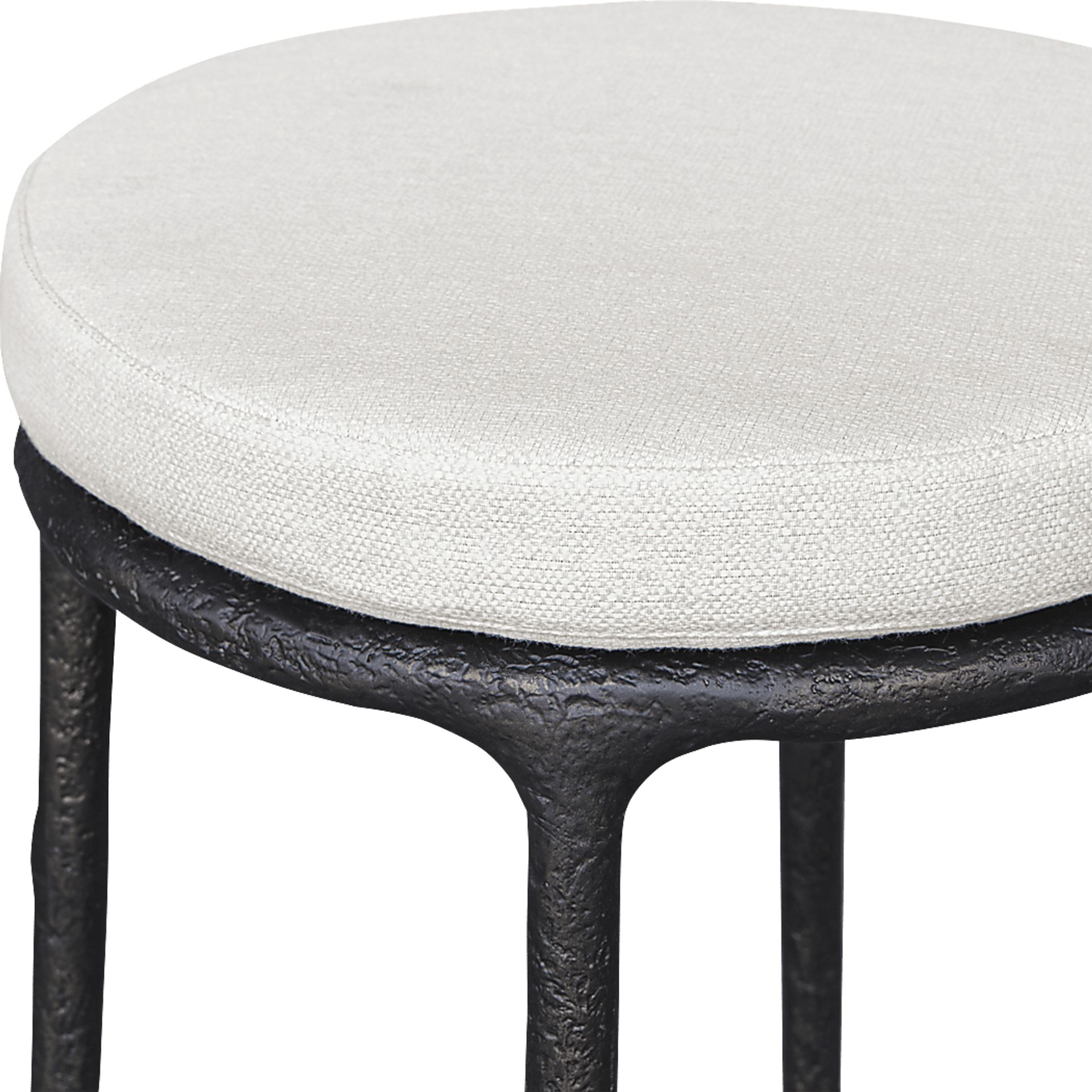 Meras White Outdoor Barstool - Image 4