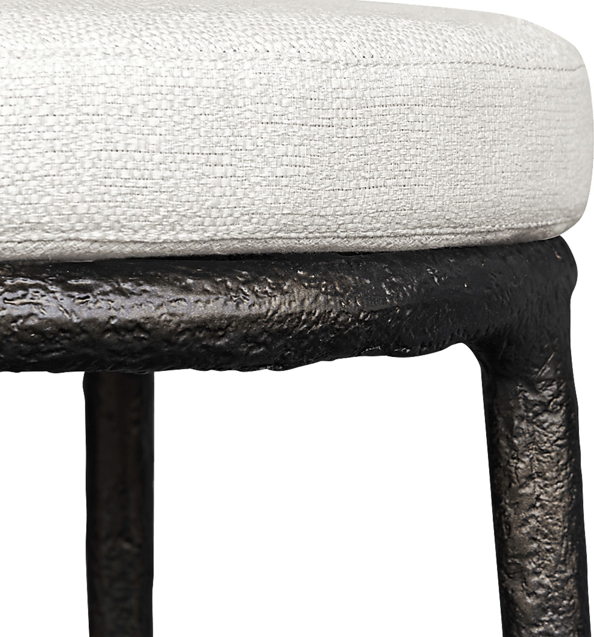 Meras White Outdoor Counter Stool - Image 4