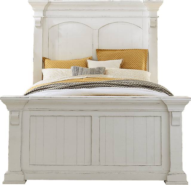 Mercer Estates White 8 Pc Queen Panel Bedroom - Thumbnail - Image 2