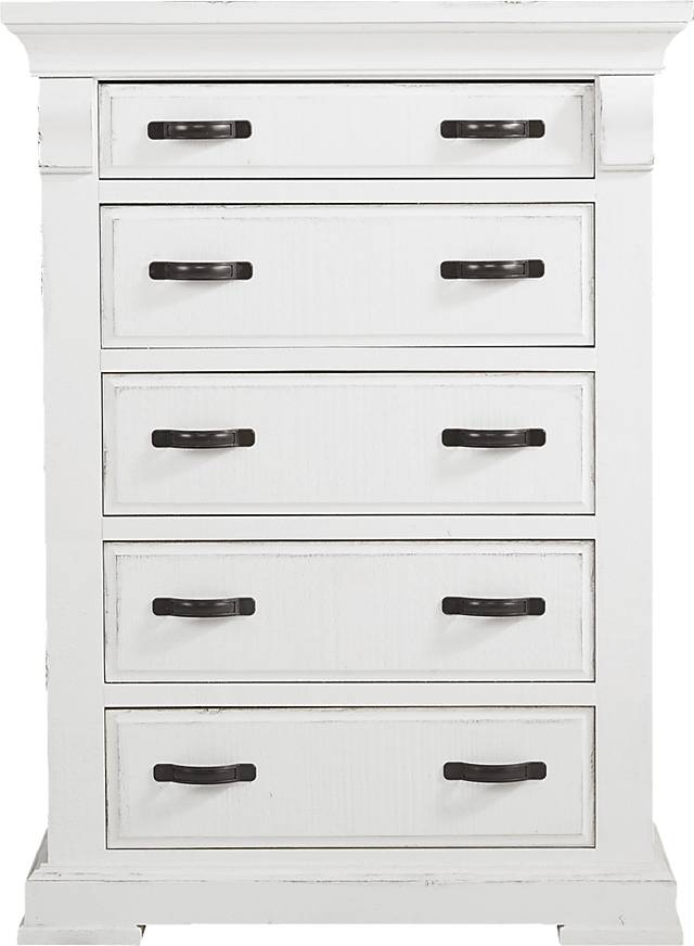 Mercer Estates White 8 Pc Queen Panel Bedroom - Thumbnail - Image 5