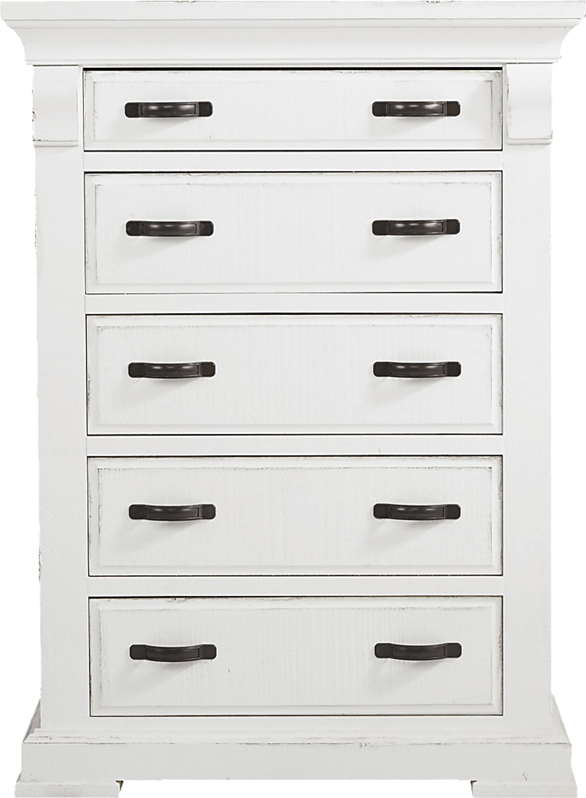 Mercer Estates White 8 Pc Queen Panel Bedroom - Image 5
