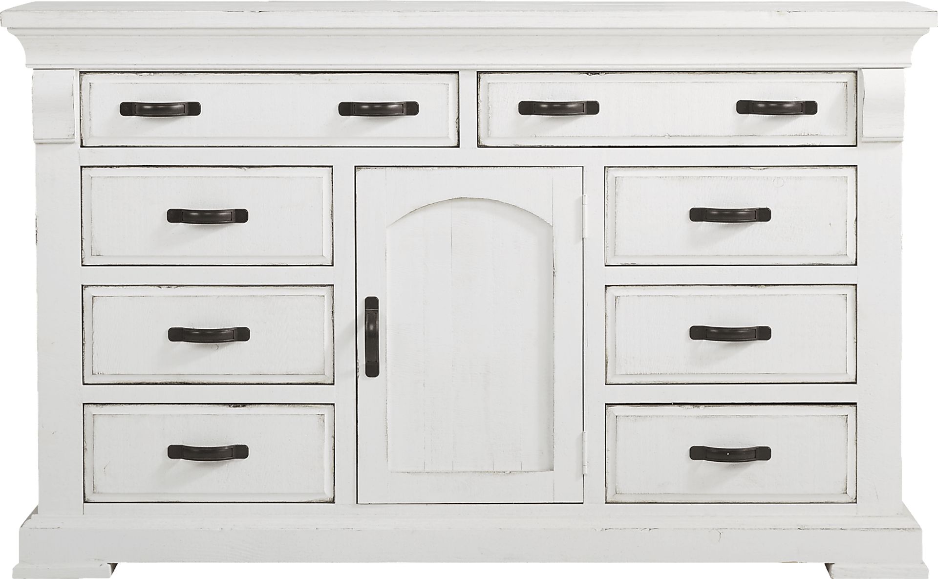 Mercer Estates White 8 Pc Queen Panel Bedroom - Image 4