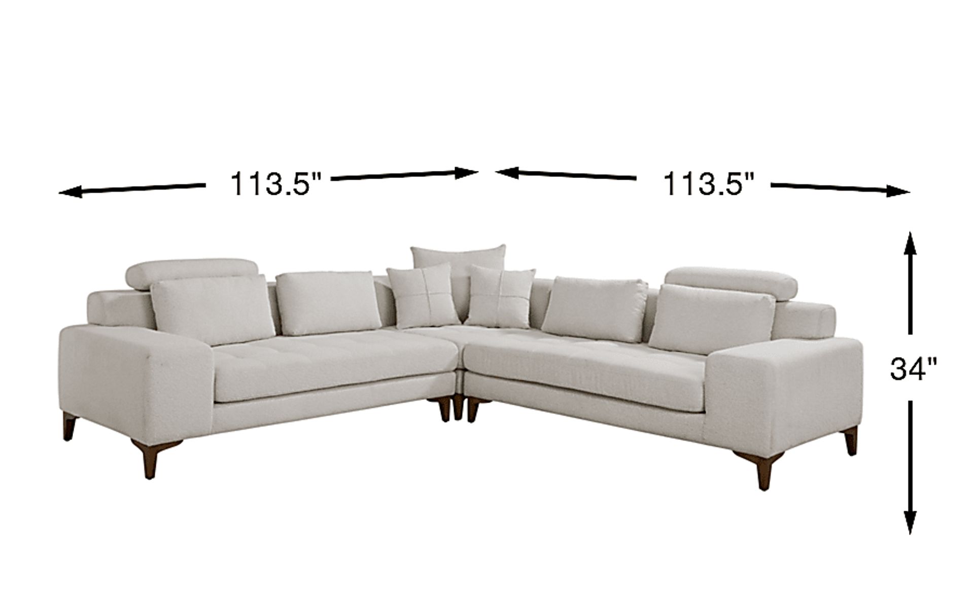 Dimension Image. Please refer to the Dimension Tab on this page for dimension details.