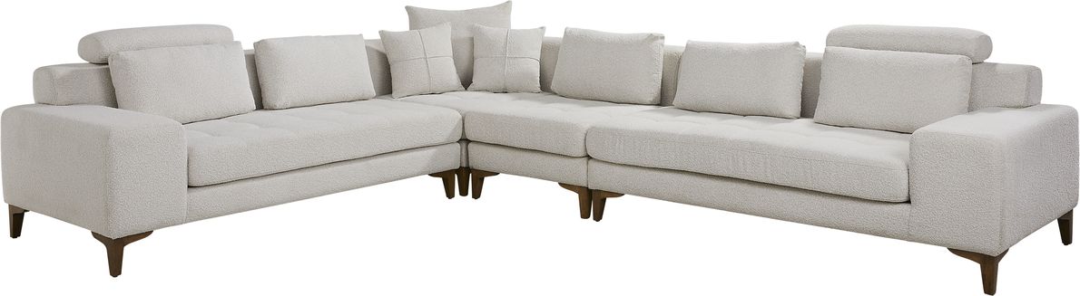 Mercer Place 4 Pc Sectional