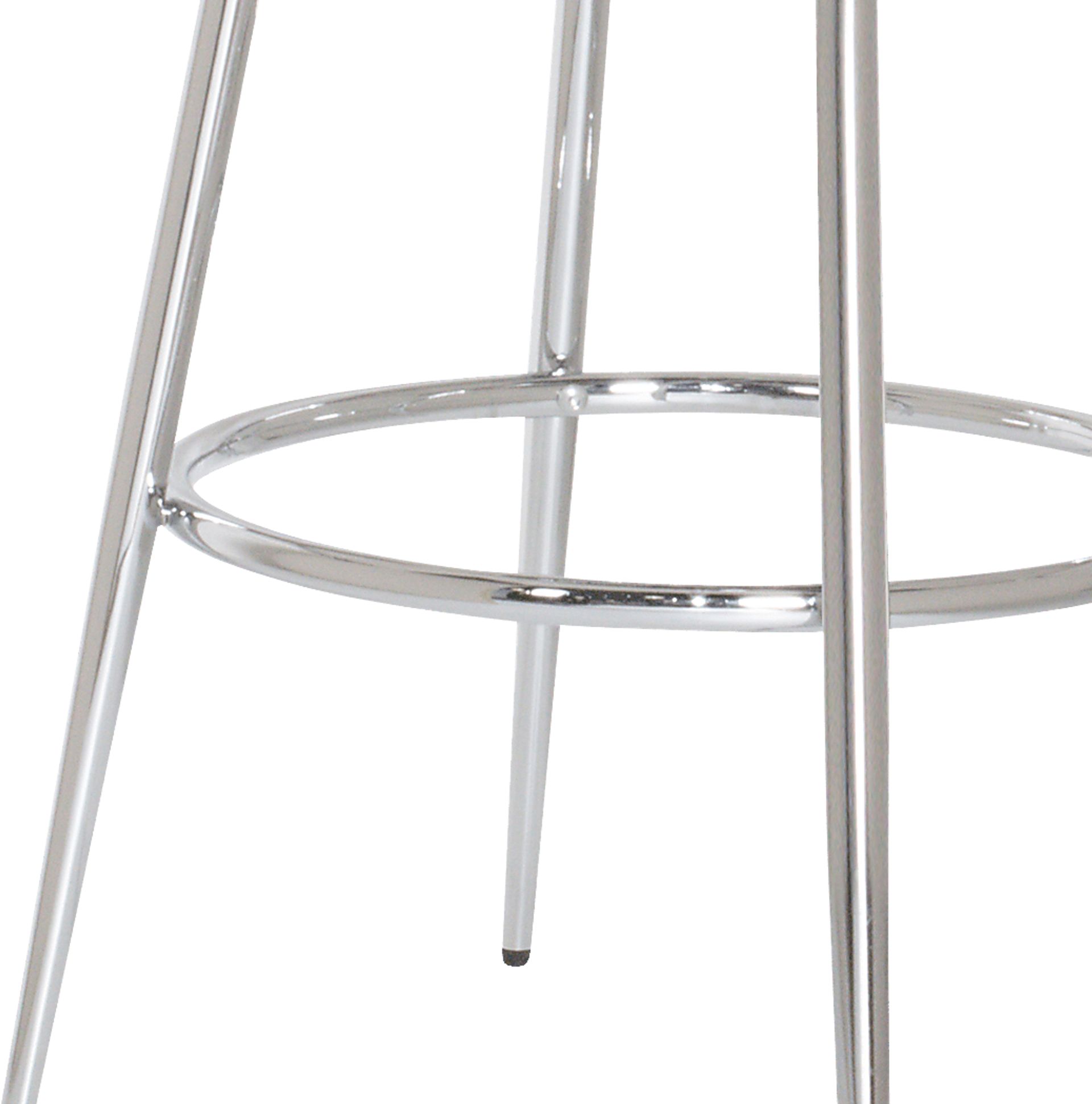 Mercia Blue Swivel Counter Height Stool - Image 6