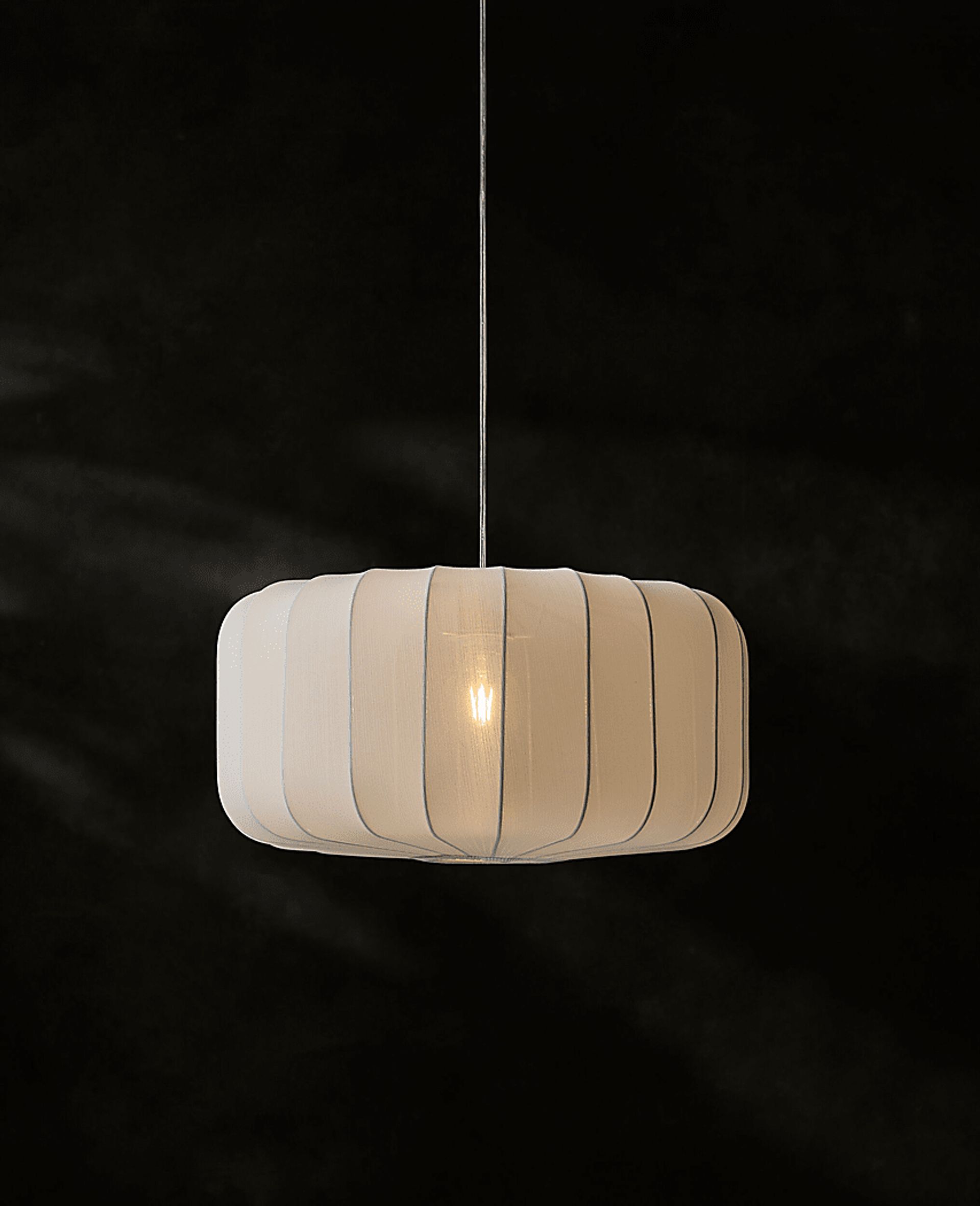 Mercier Circle White Pendant - Image 2