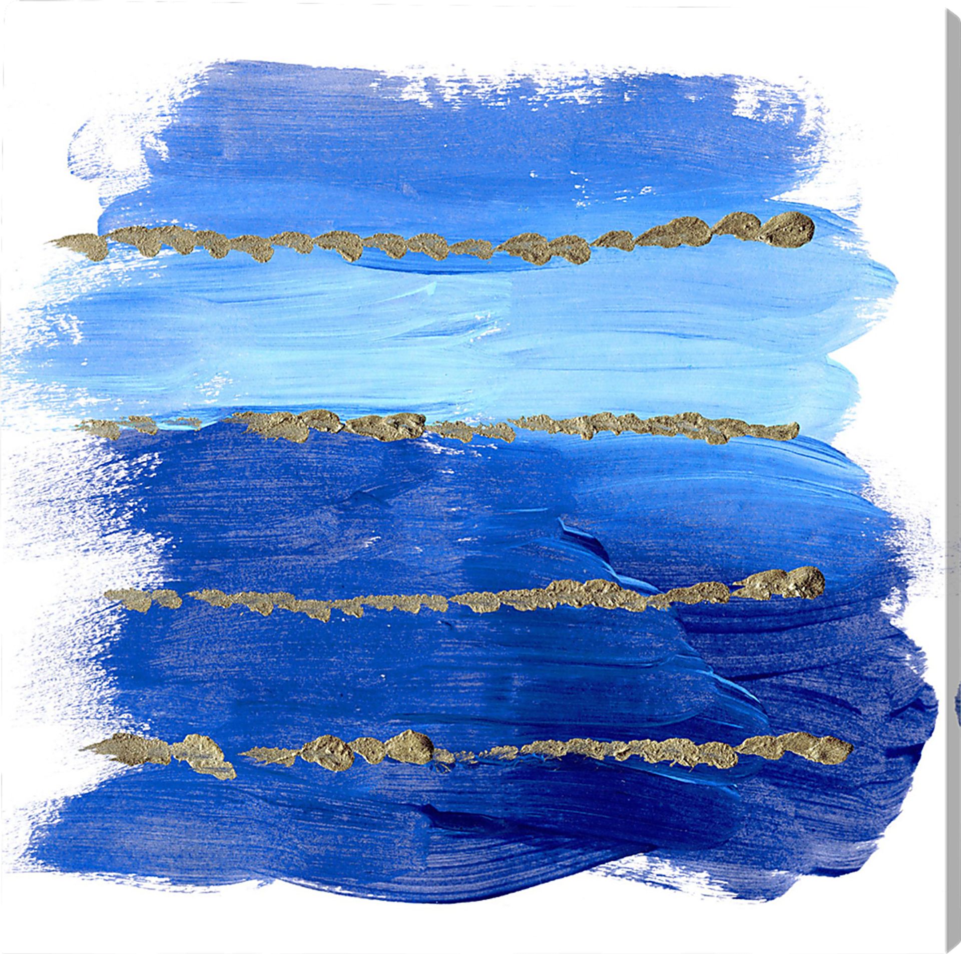 Mercury's Winds Blue Artwork - Image 1