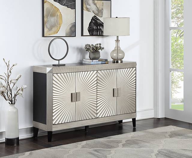 Merewood Silver Accent Cabinet - Thumbnail - Image 2