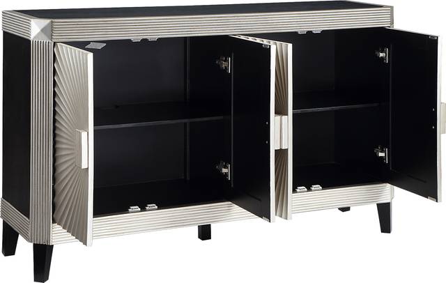 Merewood Silver Accent Cabinet - Thumbnail - Image 4