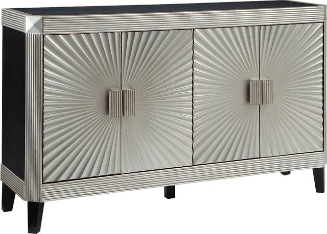 Merewood Silver Accent Cabinet - Thumbnail - Image 1
