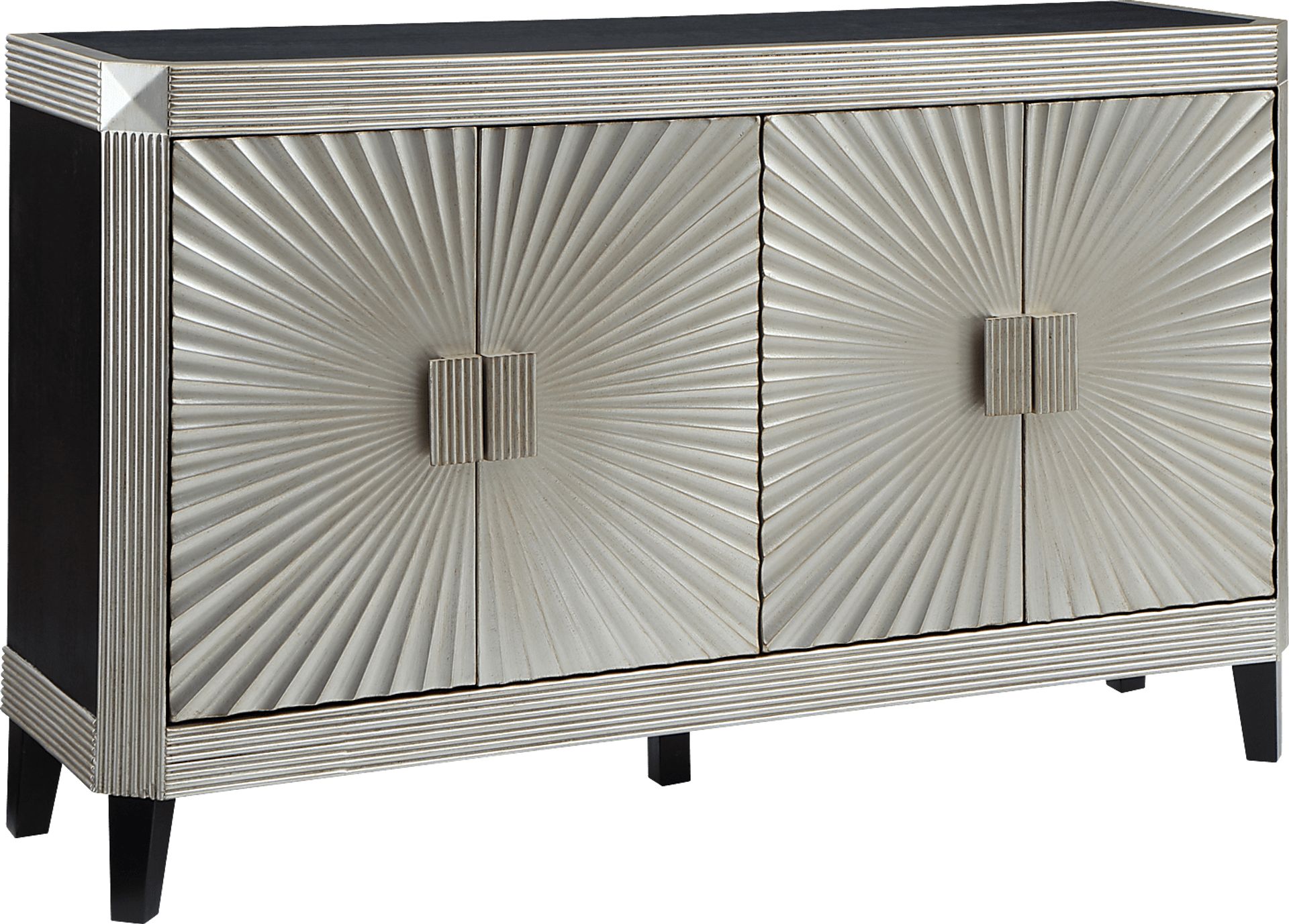 Merewood Silver Accent Cabinet - Image 1