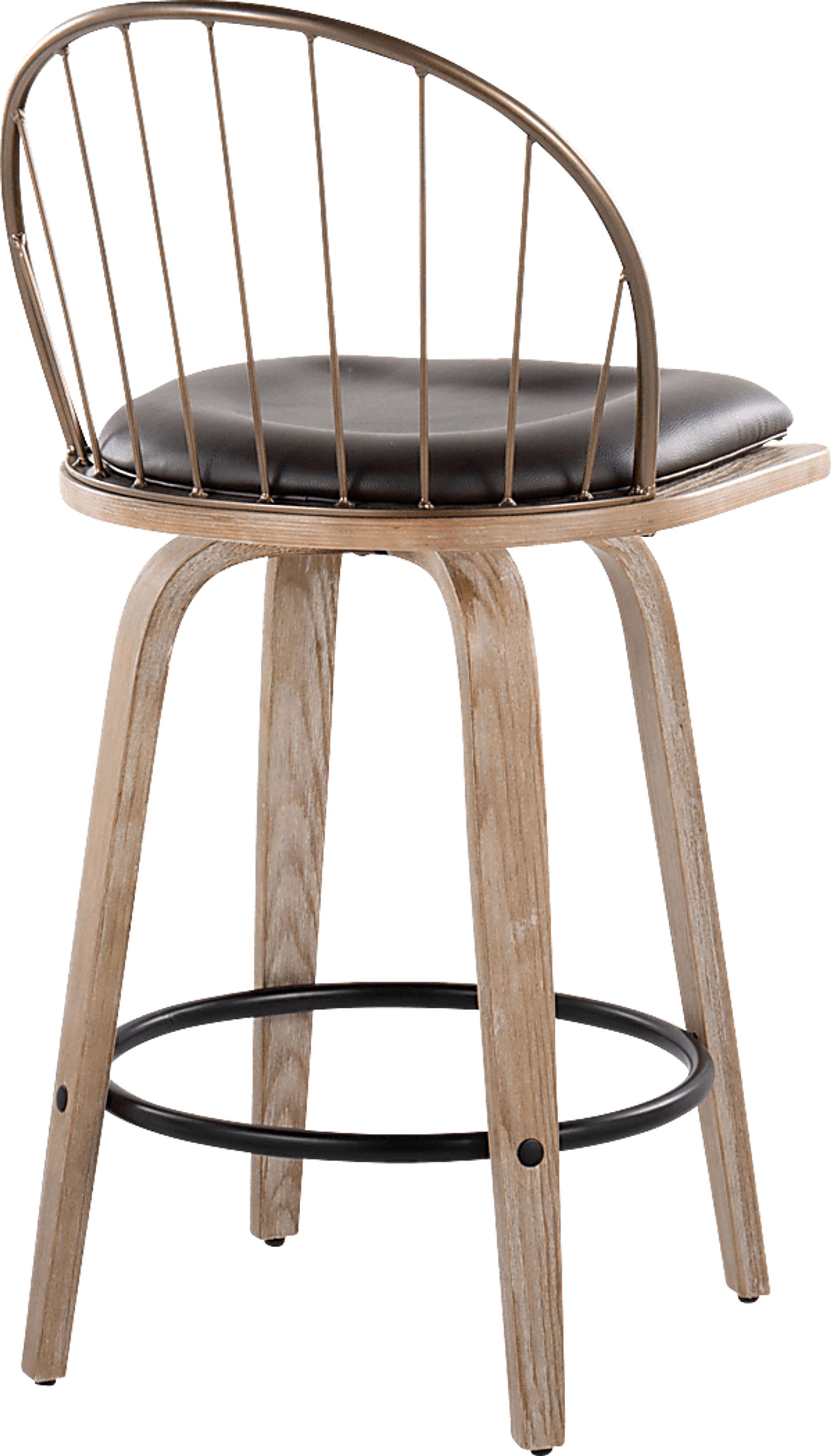 Merganser Brown Counter Height Stool, Set of 2 - Image 5