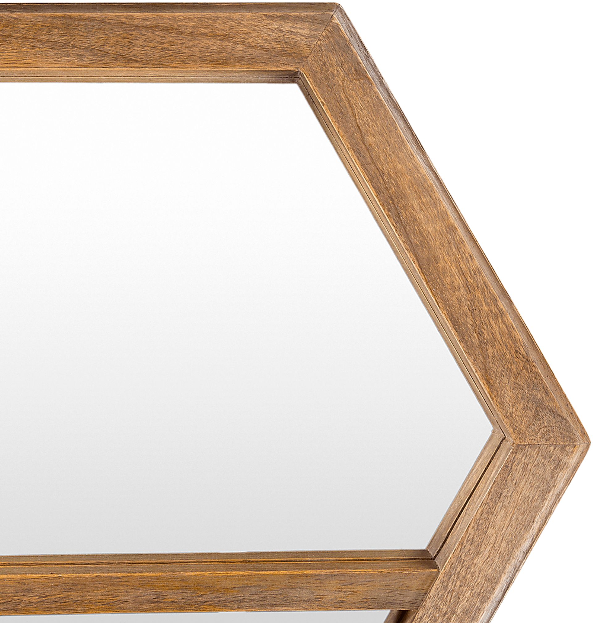 Meria Brown Mirror - Image 3