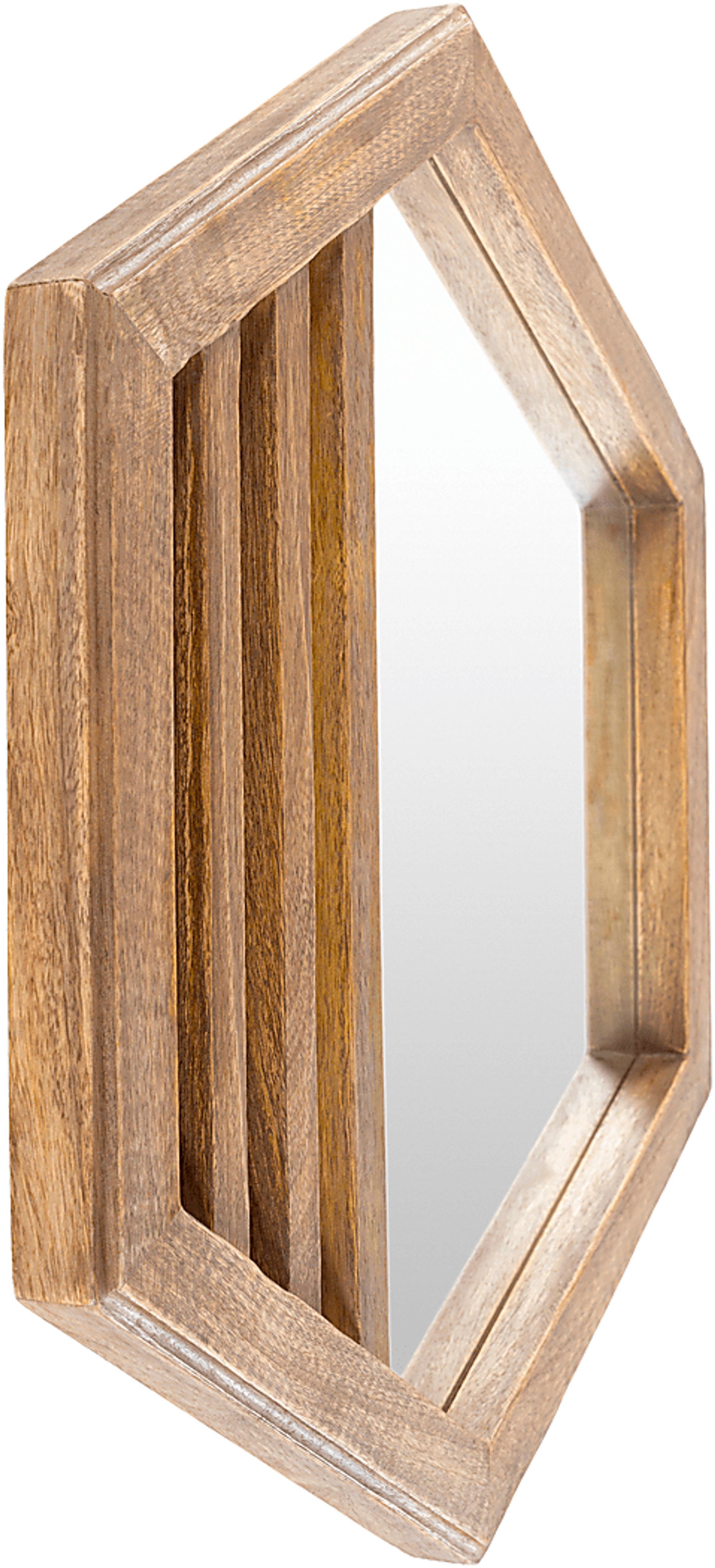 Meria Brown Mirror - Image 6