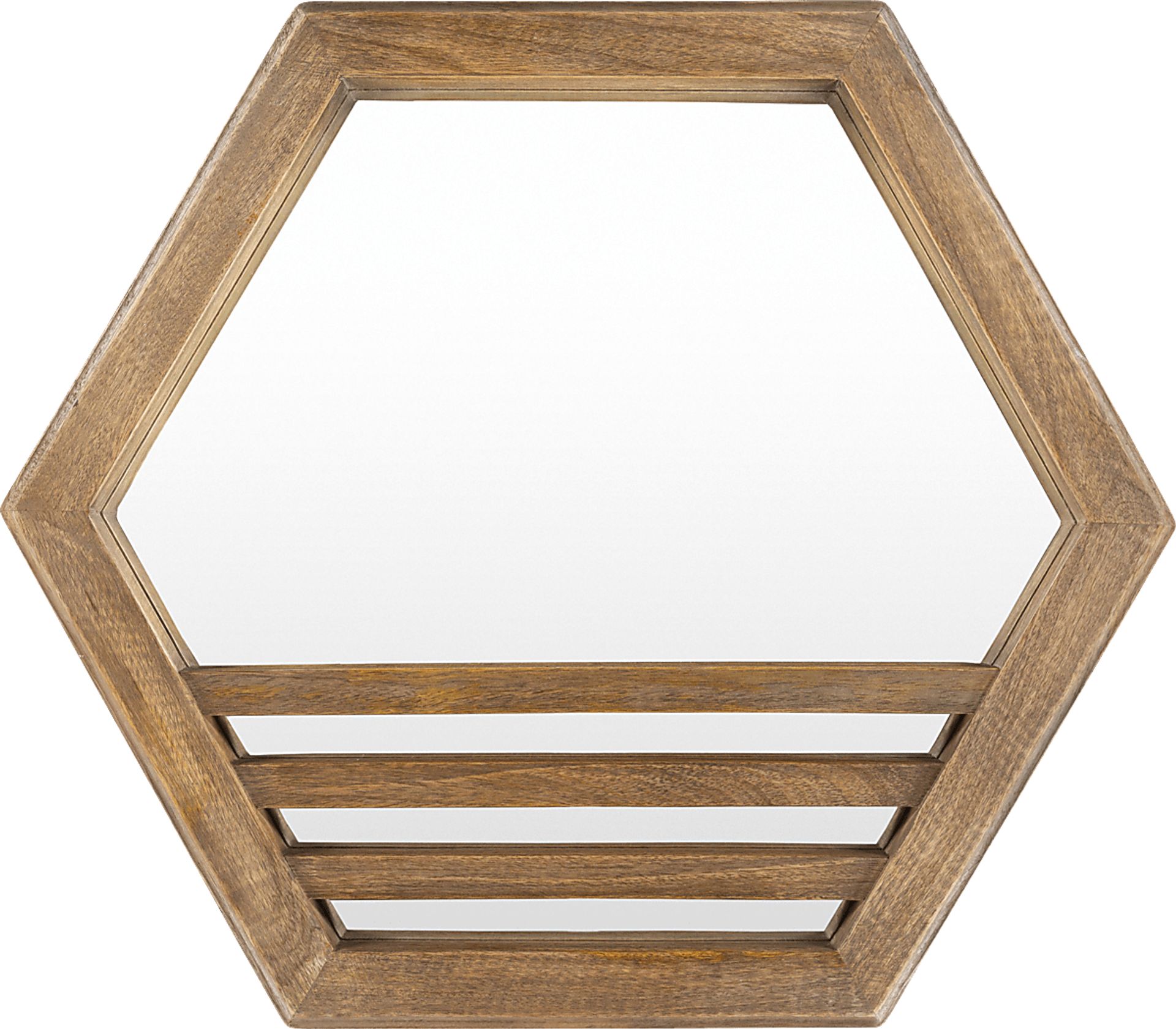 Meria Brown Mirror - Image 1
