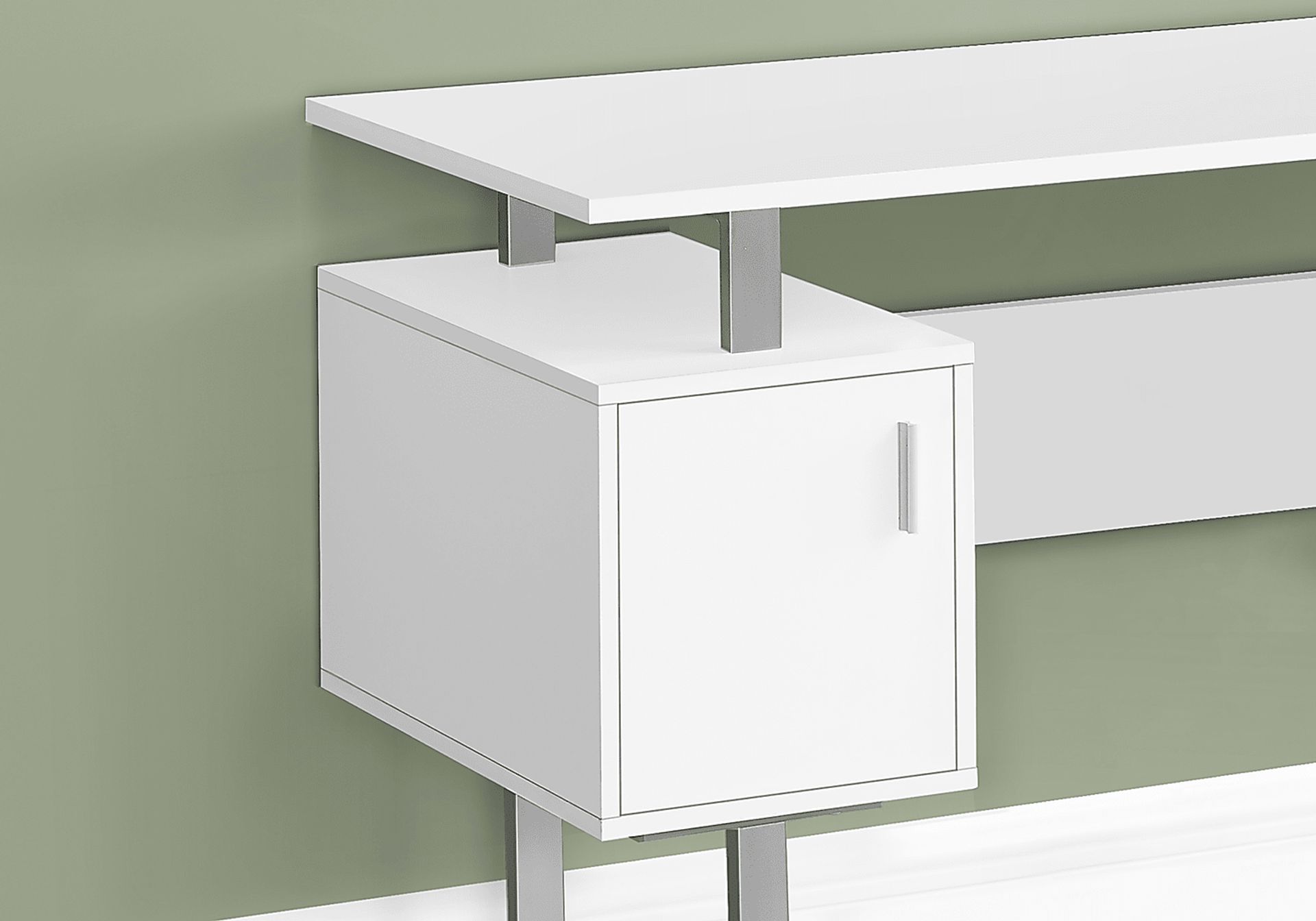 Meridell White Desk - Image 3