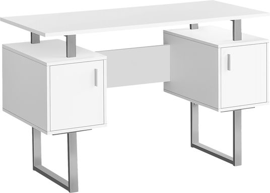 Meridell White Desk