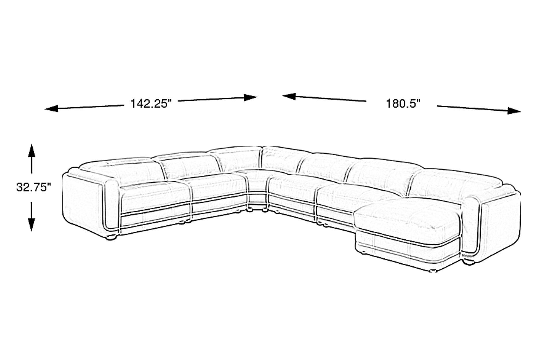 Dimension Image. Please refer to the Dimension Tab on this page for dimension details.