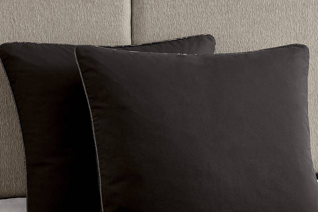 Meried Black 9 Pc Queen Comforter Set - Thumbnail - Image 4