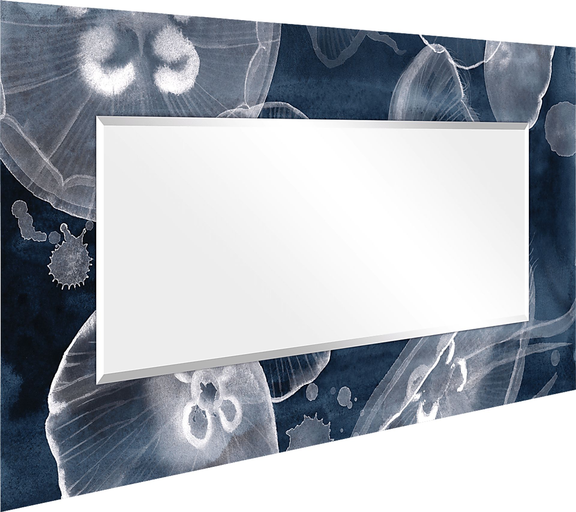 Meriel Dark Blue Mirror - Image 4