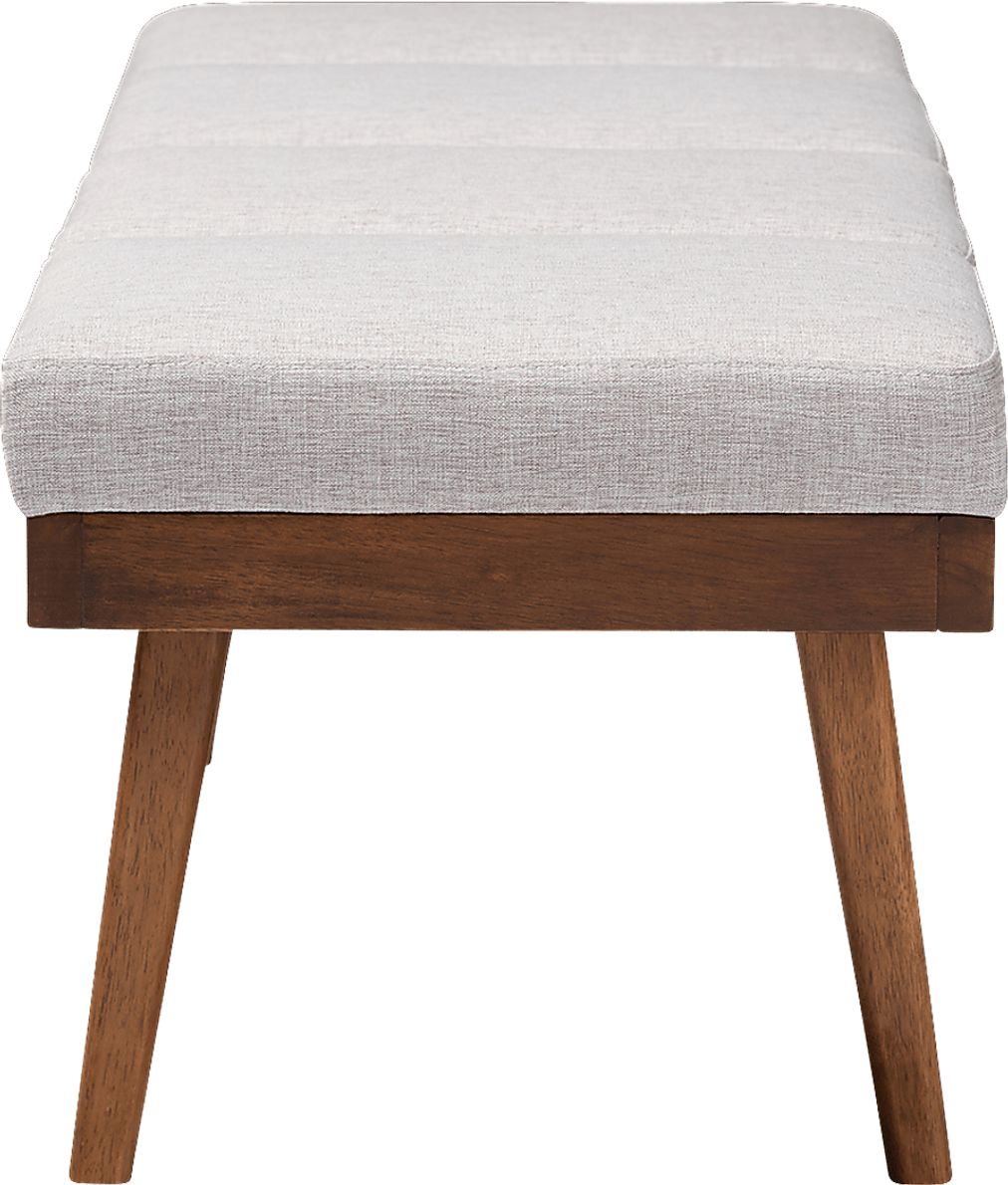 Merimac Gray Accent Bench