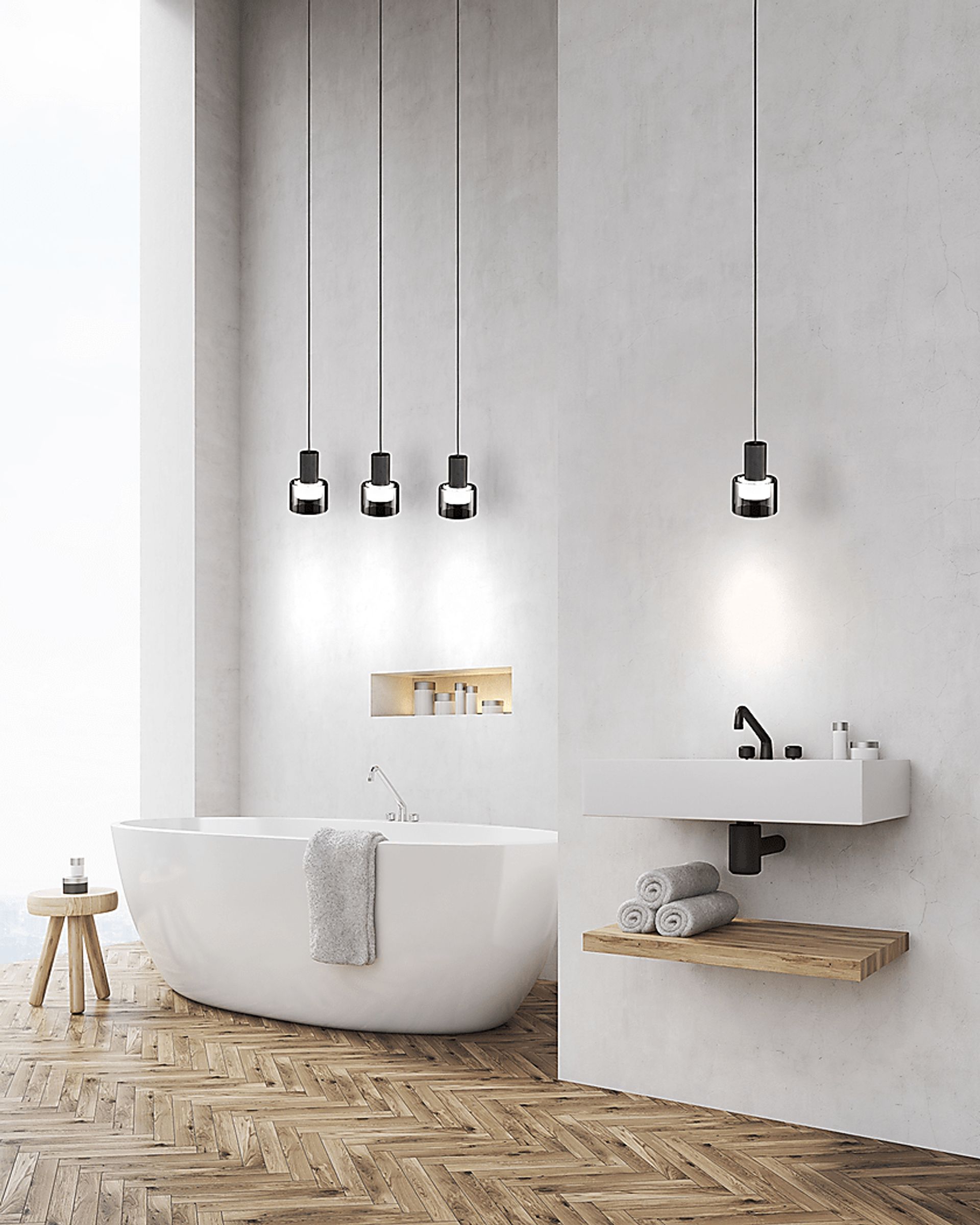 Merion Hills Black Chandelier - Image 2
